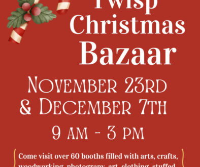 2024 Twisp Christmas Bazaar Poster