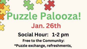 2025 Puzzle Palooza Poster