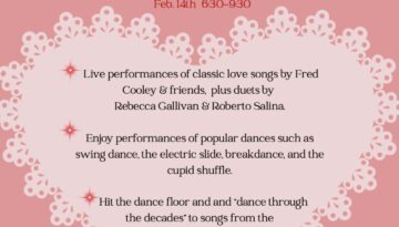 2024 Methow Valley Community Center Valentine Party Invitation