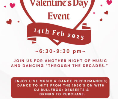 2025 Methow Valley Community Center Valentine Party Invitation